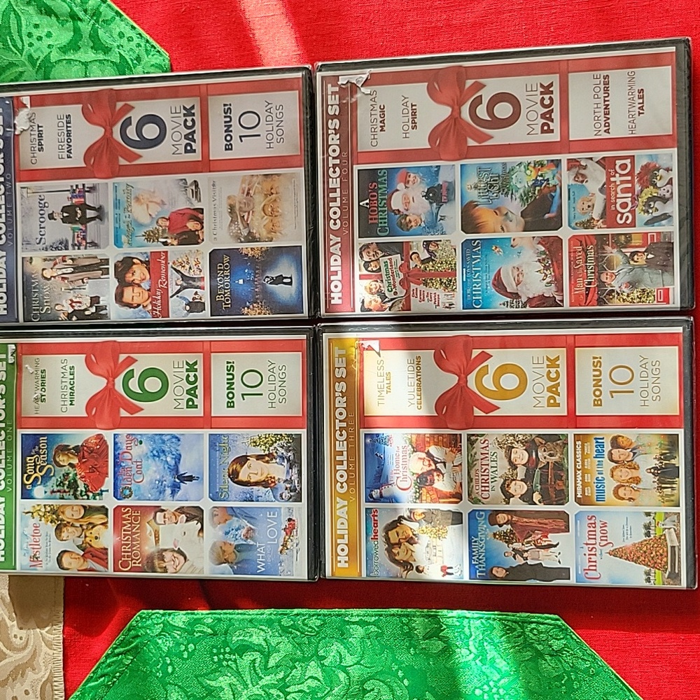Holiday Collector Set DVD Volumes 1-4 In All 24 movies and other features